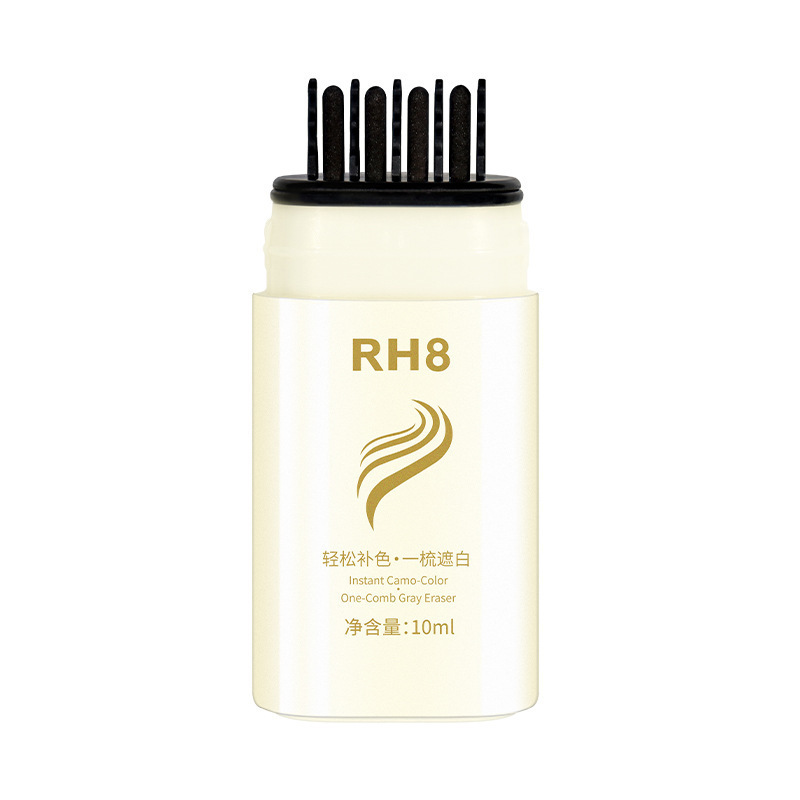 RH8 ヘアスティック使い捨て白髪カバーアーティファクト防水性と色あせしにくいコンディショニングコームツーインワン温熱メーカーのヘアサービス|undefined