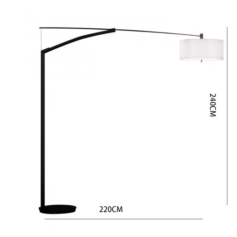 Lámpara de pie nórdica minimalista para sala y hotel, diseño moderno de alta gama