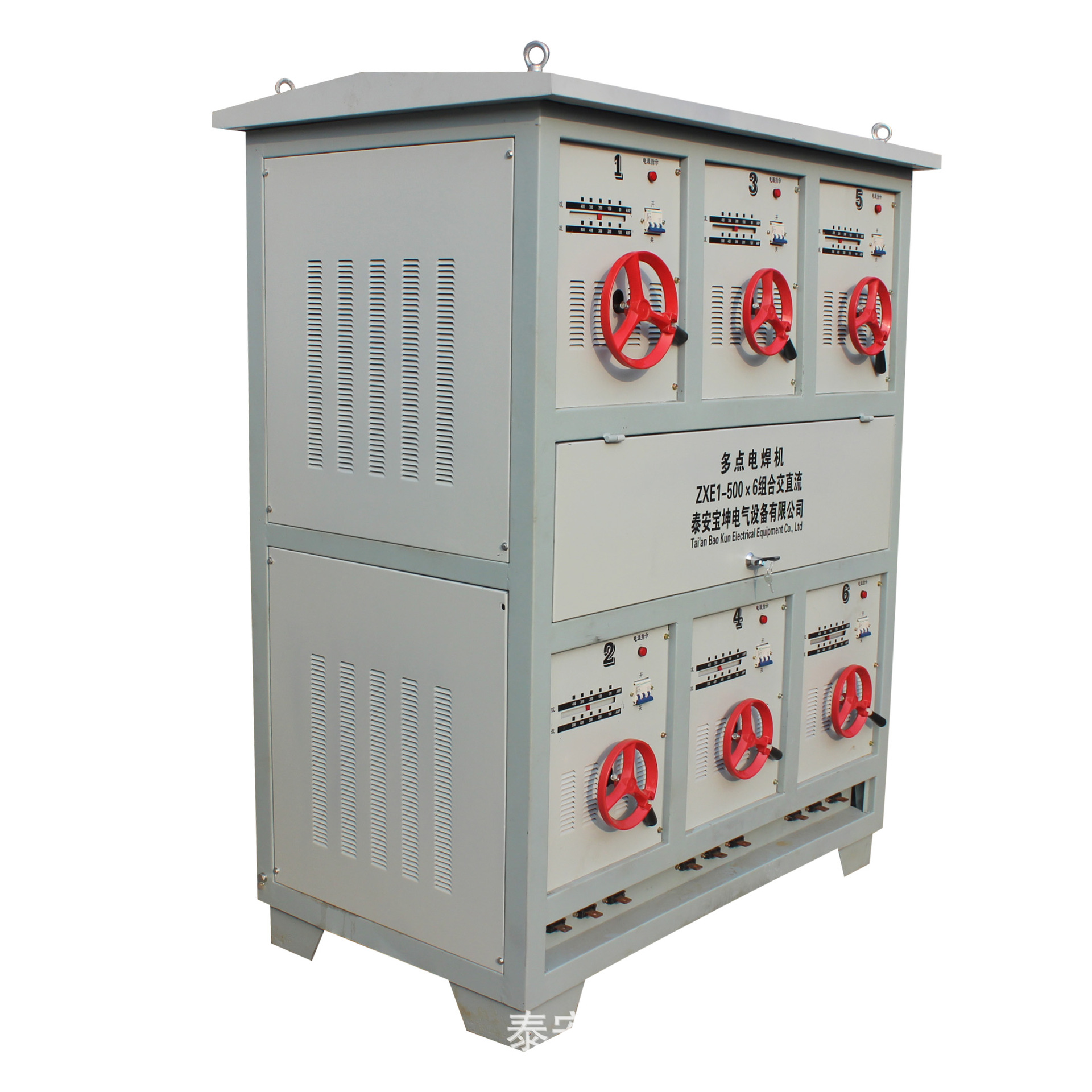 重工业用电焊机 ZXE1-500*6手摇式焊机 380V 六组合交直流弧焊机