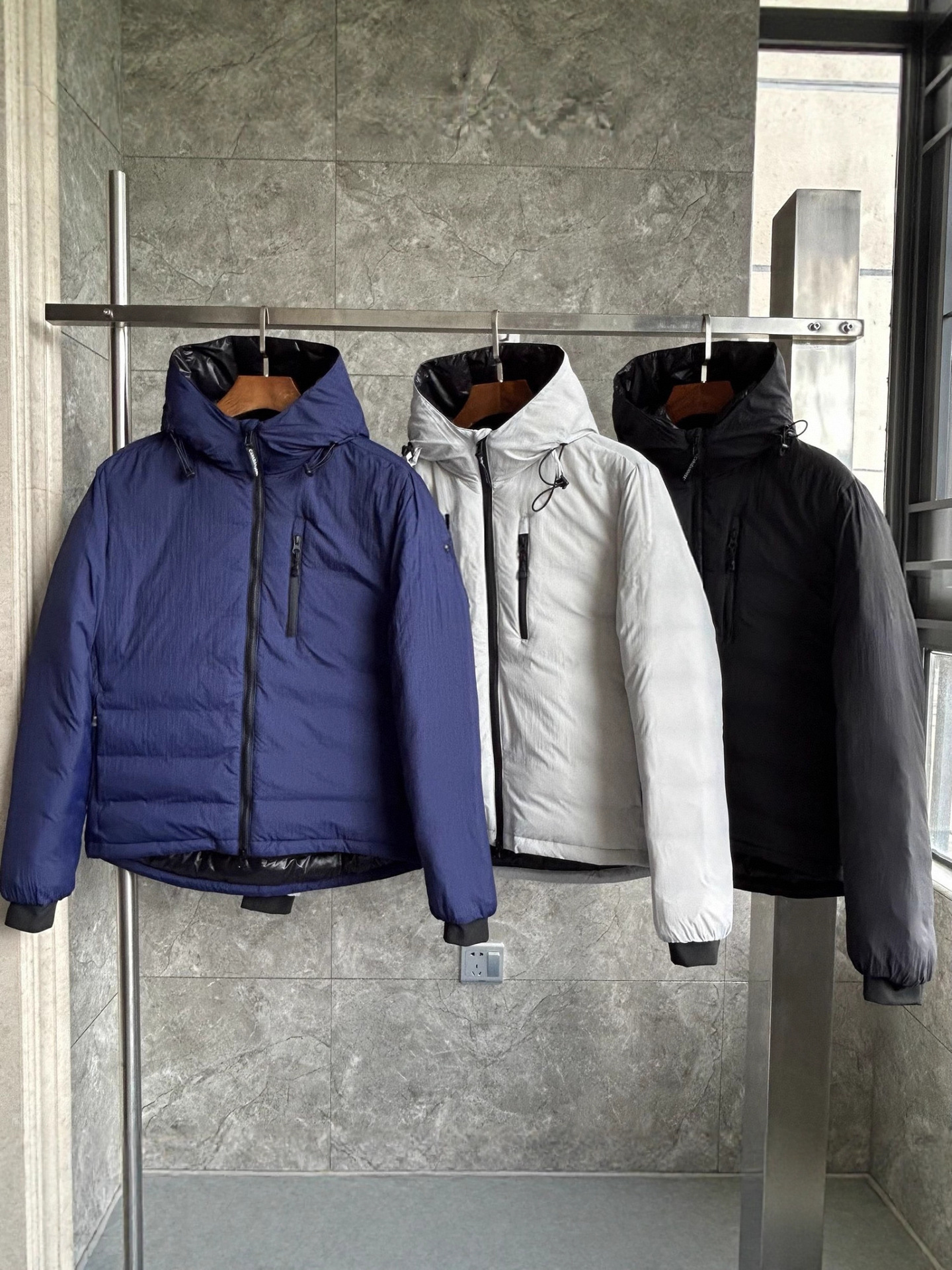 Big Goose down Jacket Winter Men's Light Jacket 5078Mgooseflimsydownjacket Light and Warm