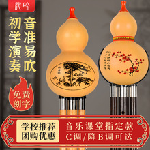高端葫芦丝乐器专业演奏入门七孔葫芦丝C调小学生专用成人降B调