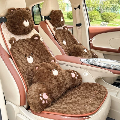 Headrest: Plush Comfortable Car Seat