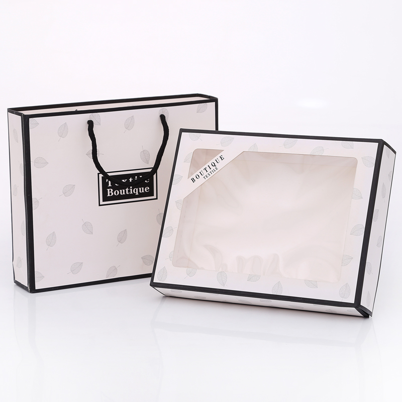 Caja vacía de toallas, toallas de baño, caja de regalo de boda, regalo de aniversario, bolsa de regalo, caja de embalaje personalizada 3 artículos