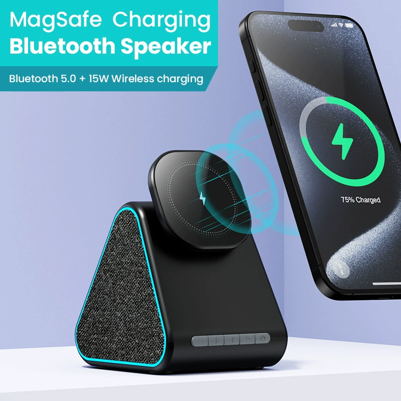 Зарядное устройство, колонки, мобильный телефон, совместим с iPhone15, bluetooth