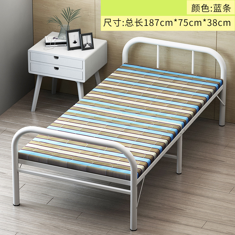 Camas plegables directas de fábrica cama de tablero cama de madera cama de almuerzo cama casera de adultos cama individual oculta image 10