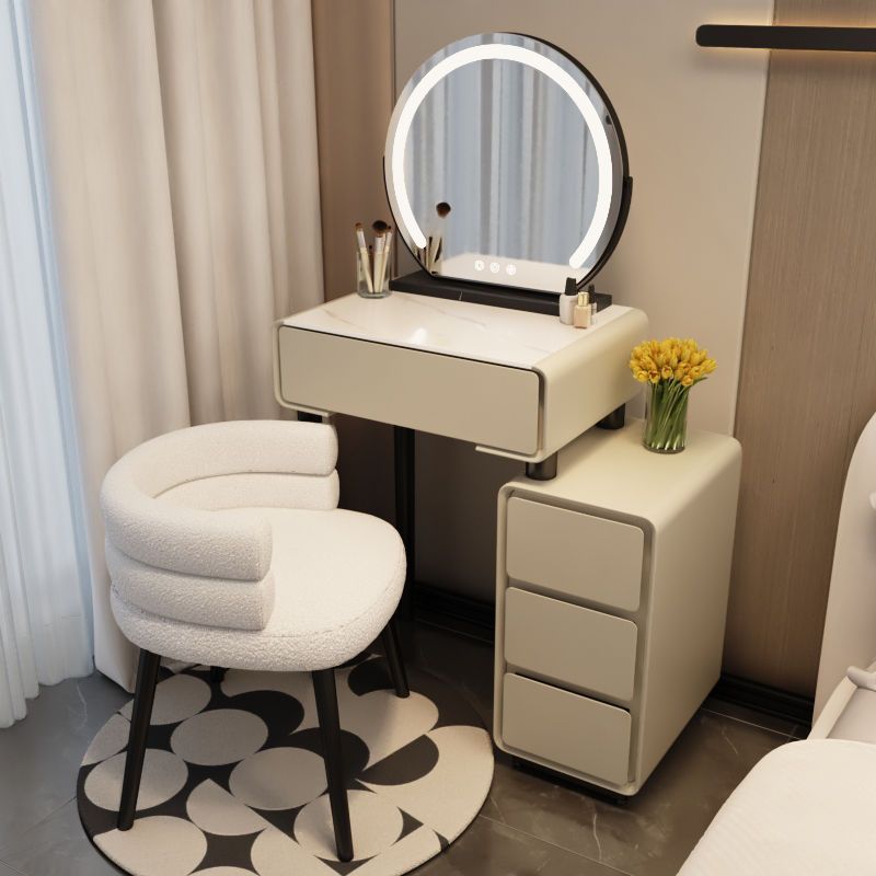 H5-khakis 그레이 50 테이블 + 캐비닛 + 거울 + 아기 의자