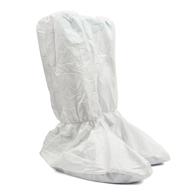 雷克兰AMN905一次性高帮靴套防尘防油防化防液体喷溅鞋套白色专票