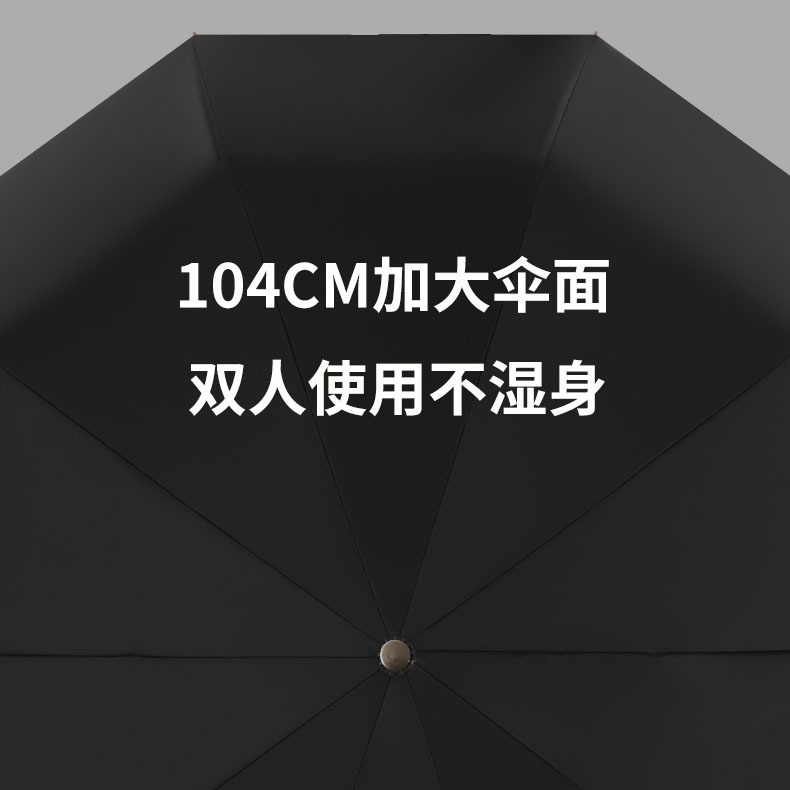 Paraguas plegables mango de madera totalmente automático resistente al viento vinil paraguas solar para hombres sol y lluvia doble uso regalos publicitarios paraguas personalizados