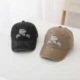 Бейсболка, детский динозавр, кепка, детская шапка подходит для мужчин и женщин, новая коллекция, с вышивкой, в корейском стиле, защита от солнца