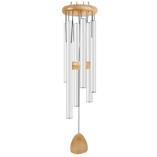 Metal wind chime 26 inch 6 tube wind chime ornaments 5 color home balcony small gifts Europe and America Amazon cross-border wind chime