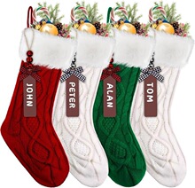 S 45484 Christmas Knitted Gift Sock ��֯��Ʒ�� �羳ŷ��