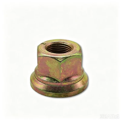 Motorcycle wheel hub: bus, separate nut, wheel bolt