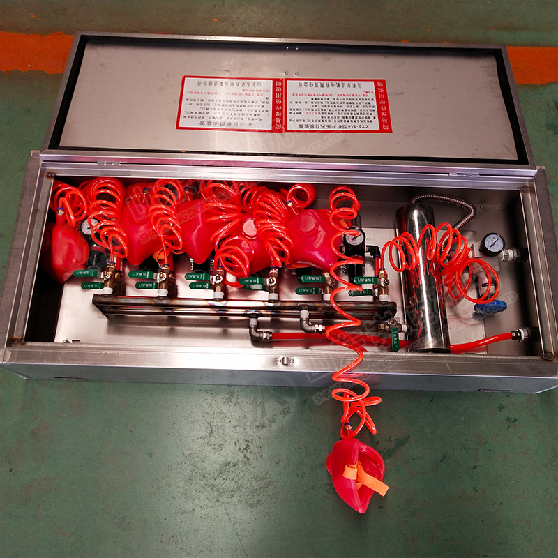 压风供水自救装置厂家现货 煤矿水源气体呼吸装置自救器