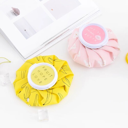 Physical cooling cloth ice bag cartoon ice pack ice pack knee ankle sprain hot and cold compress water bag can be used repeatedly