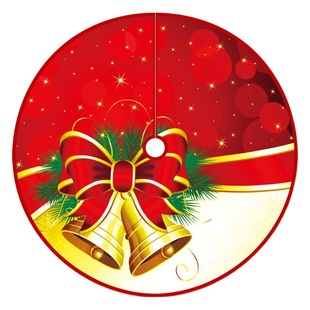 Foreign trade hot products Christmas tree skirt Christmas holiday tree skirt with gifts under Christmas tree can be customized with pictures
