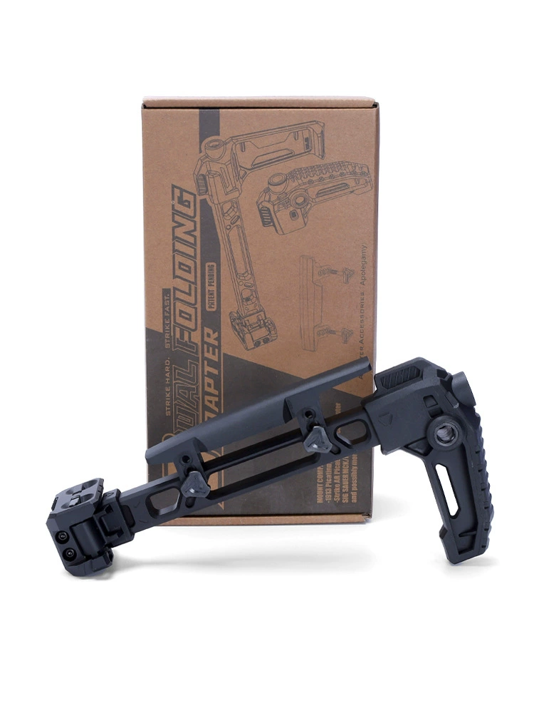 Сжатая задняя металлическая сошка Sijun MCX Lehui MPX складная складка Sig Sauer 20mm направляющая