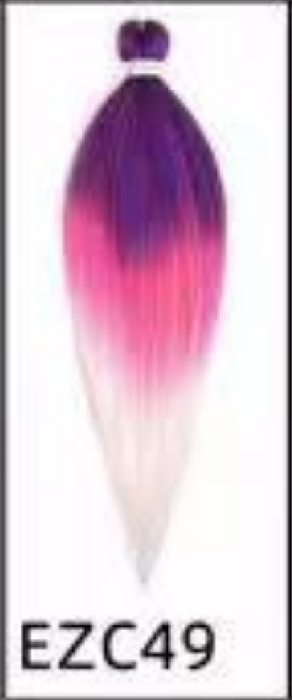 EZ color pelucas grandes trenzas pre estiradas crochet trenzas pre estiradas africanas trenzas sucias