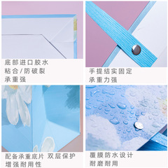 Fresh and Clean Gift Bag, Gift Bag for Festivals, Birthdays, Handbag for Giving Gifts, High-Quality and Elegant Paper Bag