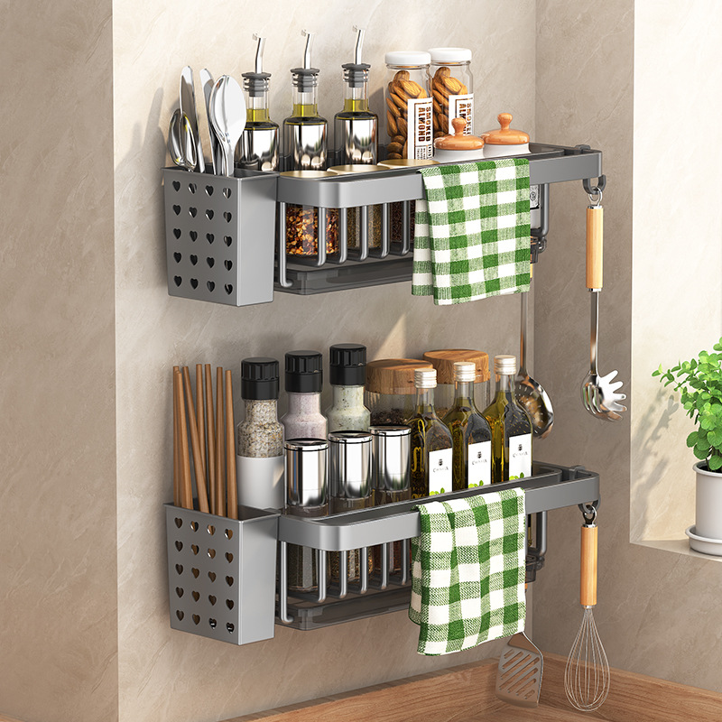 厨房水池沥水篮置物架抹布架沥水架多功能水槽用品收纳架子筷子筒