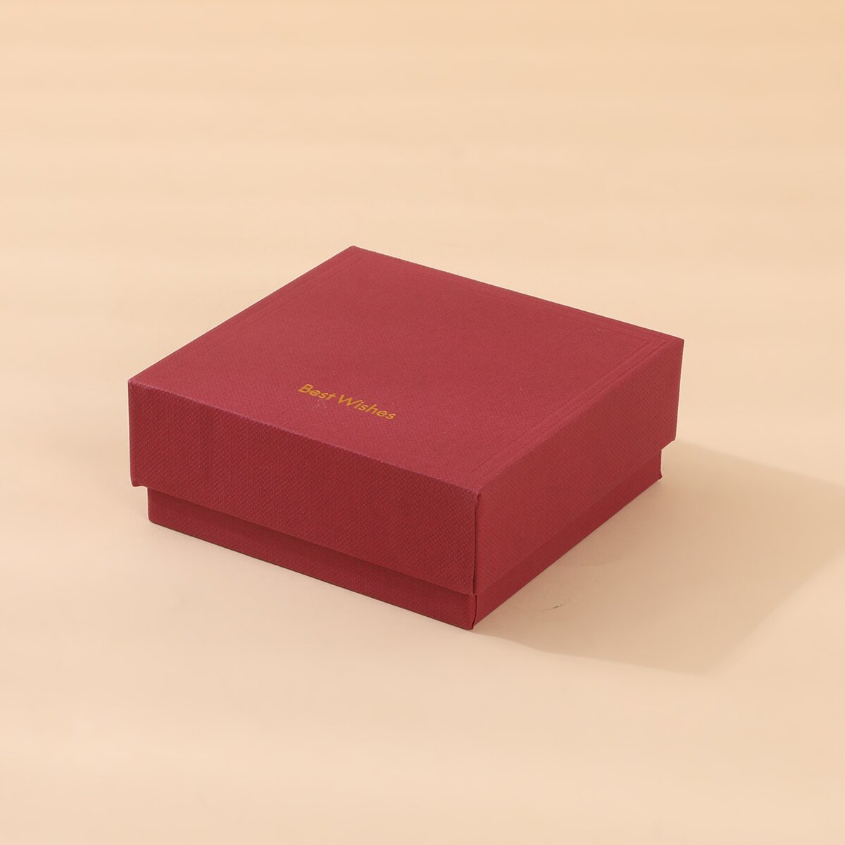 Rojo vino/impreso; tipo cóncavo-convexo 9 × 9 × 3,5 (1200g ranurado)