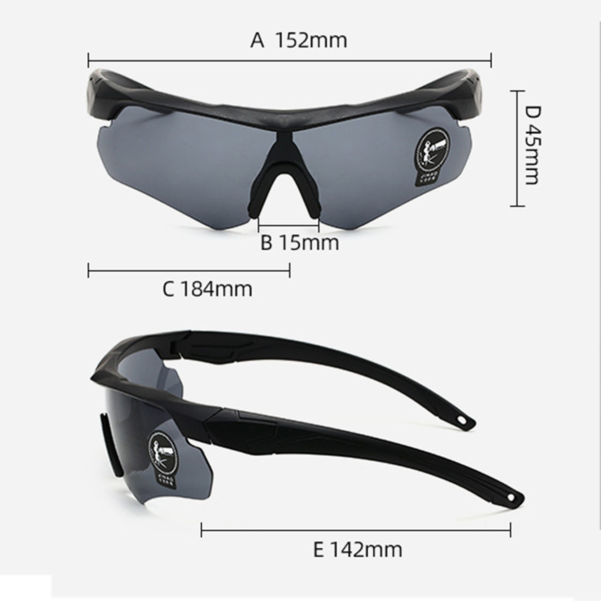Cross-border tactical sports goggles for outdoor men shooting, wind and sand, motorbike explosion-proof protective goggles, impact-resistant glasses