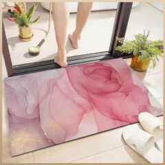 衛生間吸水地墊家用浴室硅藻泥地墊洗手間衛浴門口防滑腳墊地毯