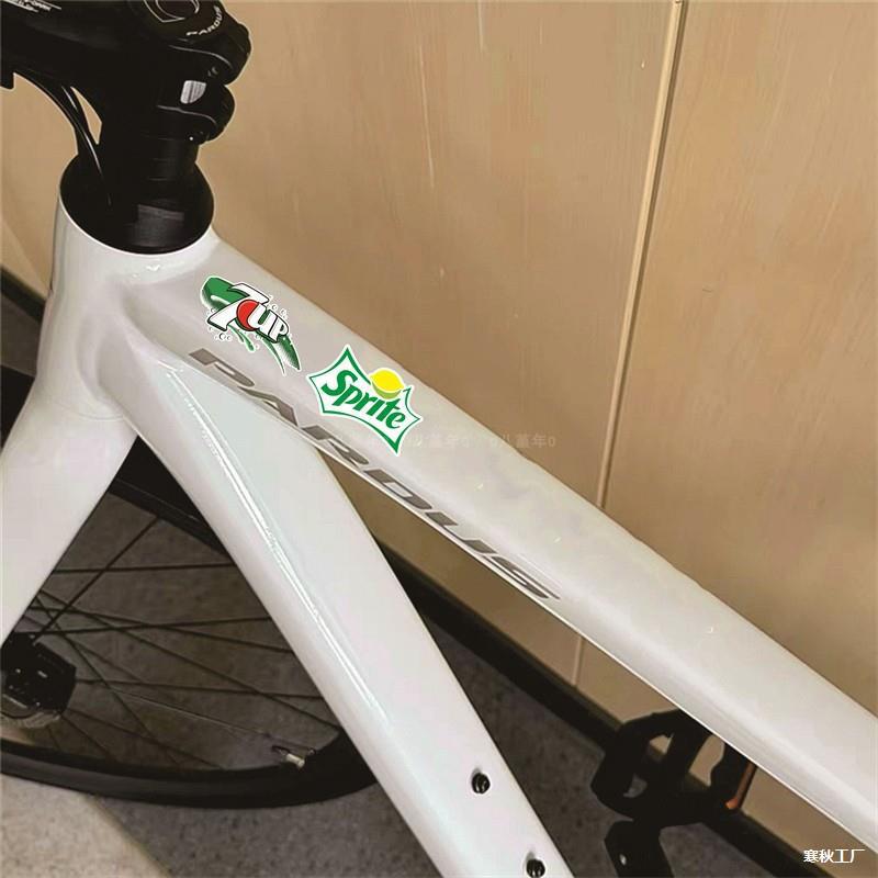 スポンサーブランドロゴレゴマクドナルドレッドブルー反射ステッカー自転車装飾マウンテンバイクヘルメットデカール|undefined
