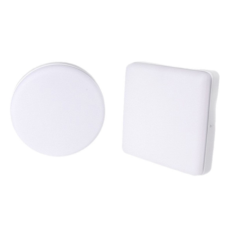 Exportación de comercio exterior sin bordes led cubierta clara gran superficie luminosa protector de ojos suave lámpara doméstica cuadrada redonda lámpara de panel