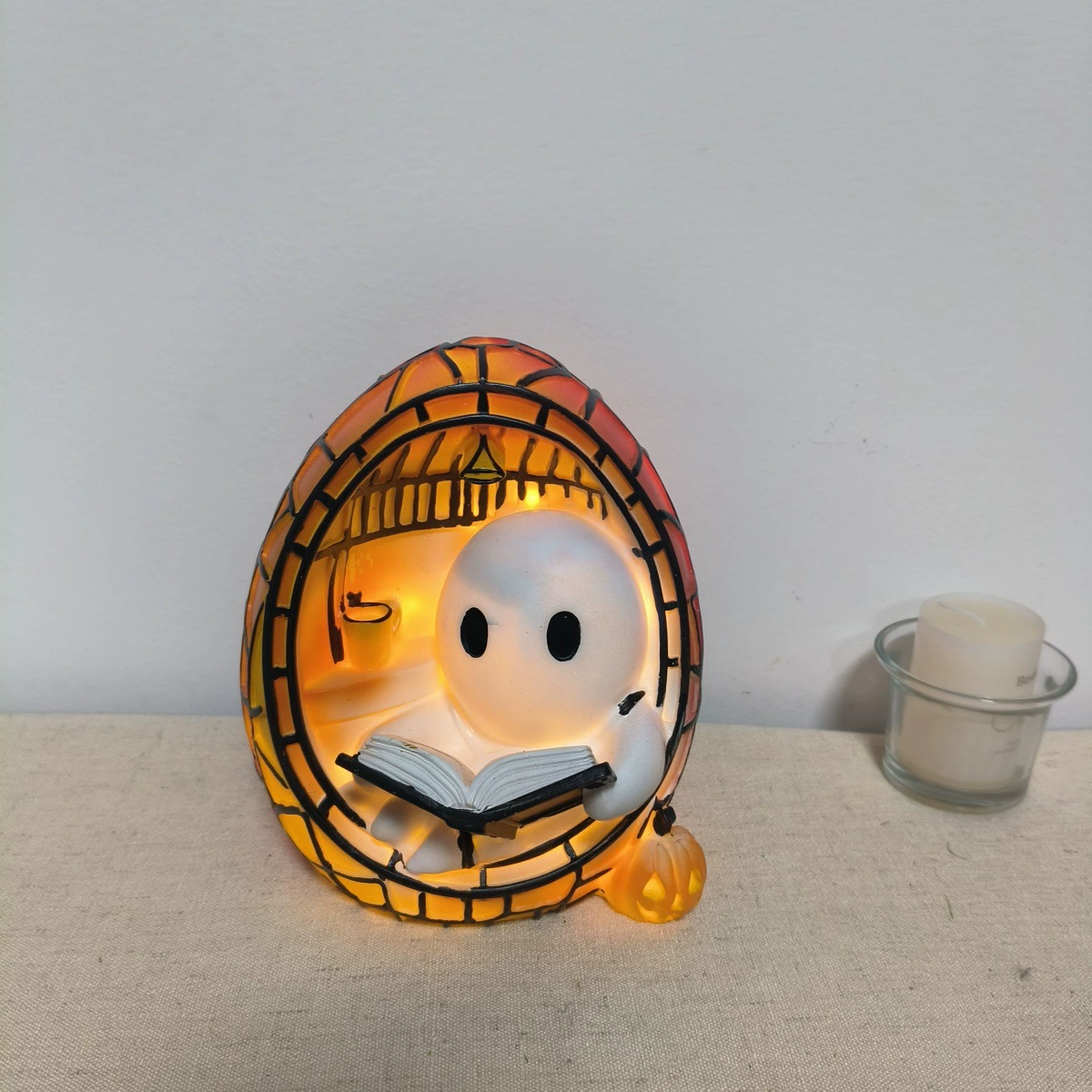 ГлобальнаяHalloween декор для ванной чтения призрак сцена атмосфера креативный настольный декор украшения resin crafts