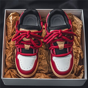 Z 16581 Wine Red Casual Sneakers �Ƽt��Ь ���R�d�W���羳
