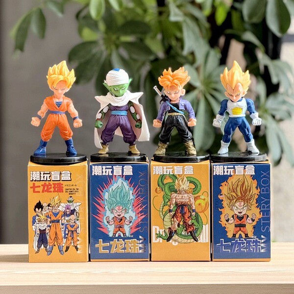 Dragon Ball Figure Blind Box Anime Trendy Toy Ornaments Goku Gohan…