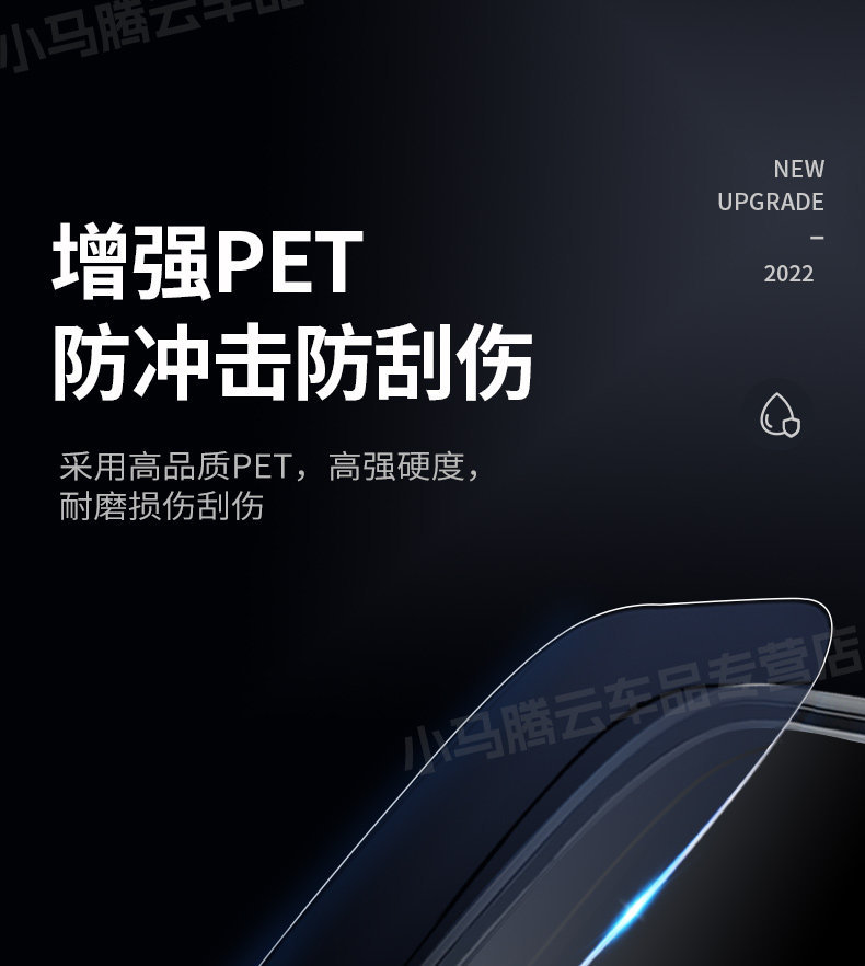Car Rearview Mirror Rain-Proof Film, Reflective Reversing Mirror Waterproof Gadget, Anti-Fog and Anti-Rain for Glass on Rainy Days