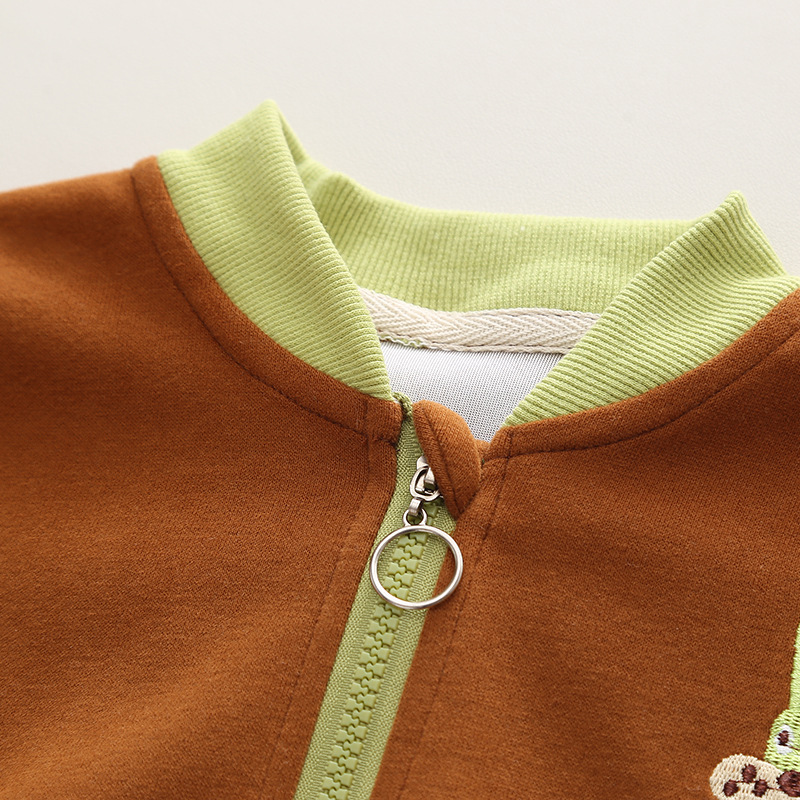 Jongens Herfstkleding Sport Tweedelige Set voor 1-jarige Baby's Lente en_voghion.com