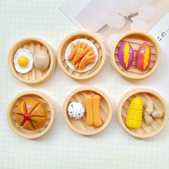 Super Large Scale Simulated Xiaolongbao DIY Accessories Cream Glue Phone Case DIY Material Kit Microscopic Ornament Fridge Magnet