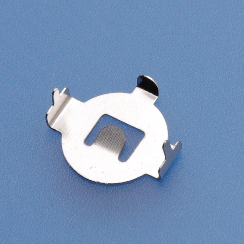 厂家直销CR1225五金电池扣子 3v纽扣电池片 锰钢电池弹片