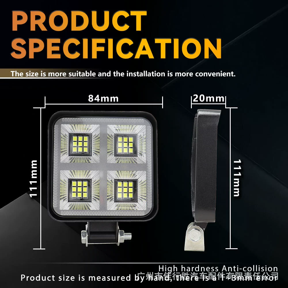 (Cross-border trading), LED small square modified electric car, lights