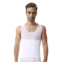 Мужской Формирующий топ брюшной жилет Row Mouth Slimming Tight Shaper Нижнее белье для коррекции фигуры Боди