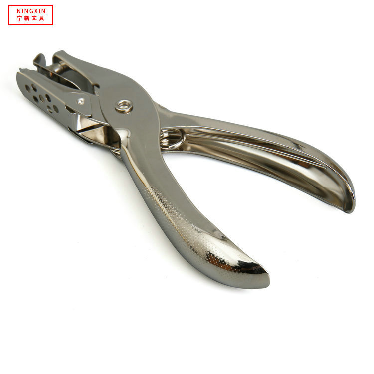 Supply Binding Machine, Punching Thickness 8 Sheets of A4 Paper, Round Hole 6mm, Color Box Packaging, Single Hole Punch, Punching Tool