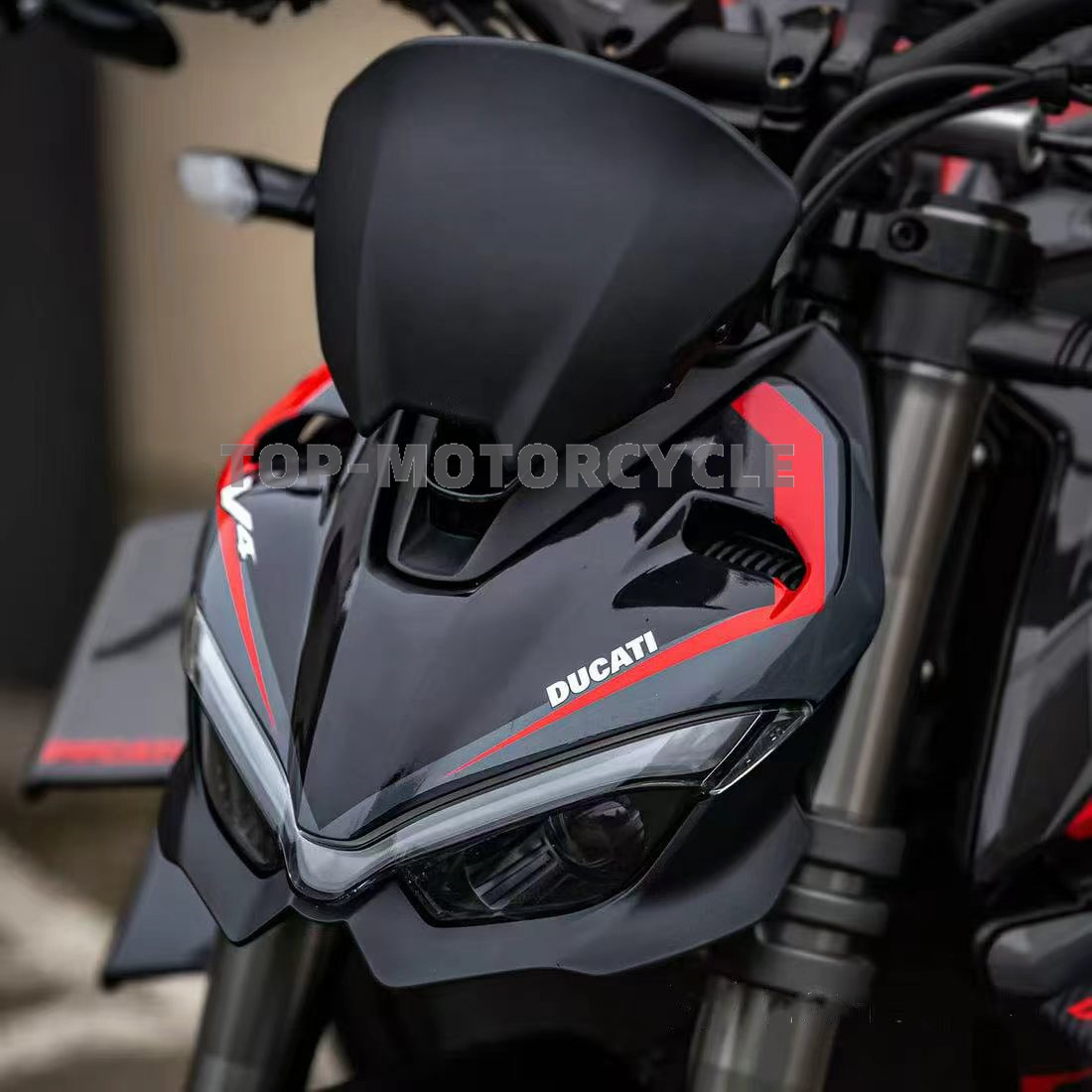 Suitable for Ducati Streetfighter V4V4S Motorcycle Front Windshield 2020-2024