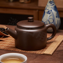 【活动包邮】紫砂壶手工茶壶潮州朱泥大容量泡茶壶功夫茶具汉瓦壶