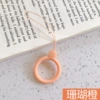 Coral, with gem