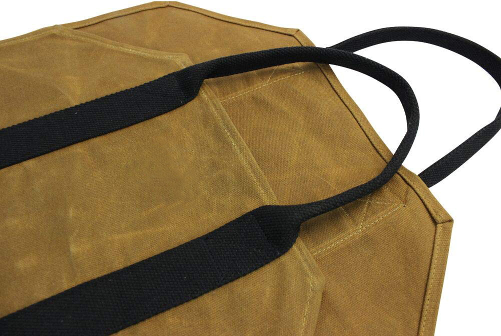 柴火包 木柴收纳包 木柴包 手提木柴包 手提柴火包 帆布柴火包