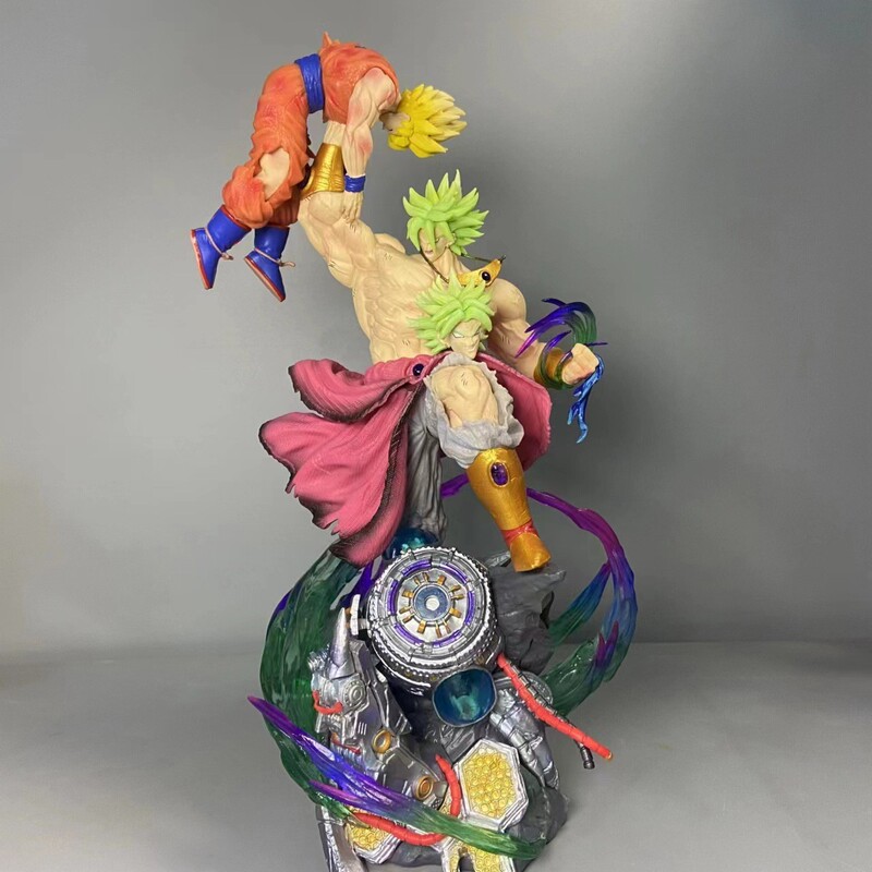 Cloud Rising Broly Dragon Ball Gk Model Statue Ornament Anime Figure Wholesale Saiyan