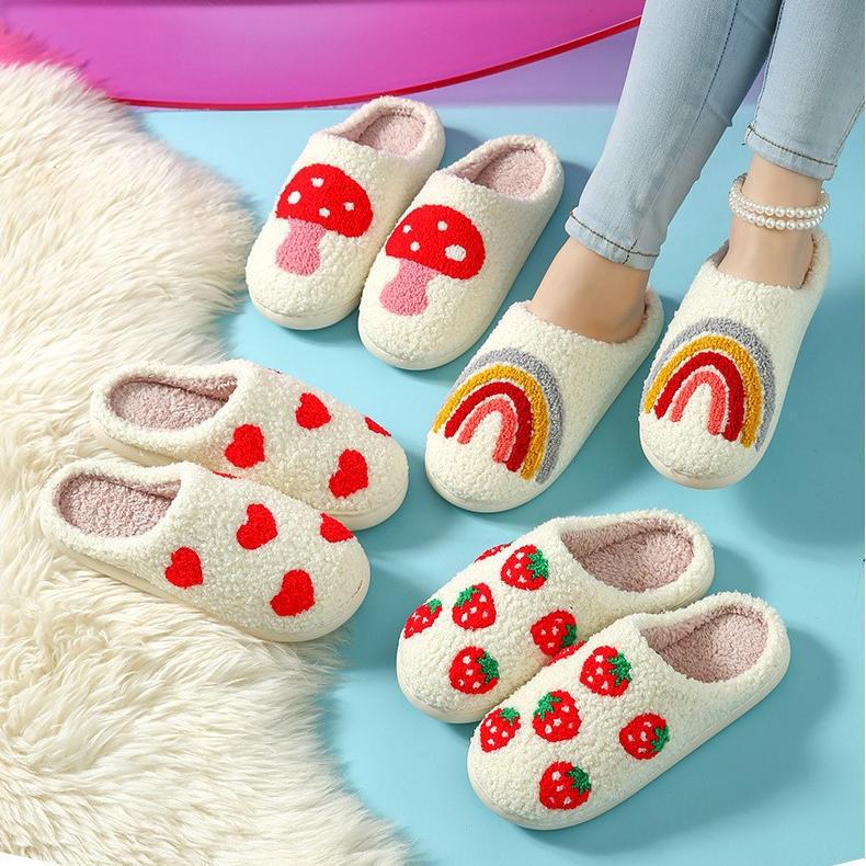 Women's Cotton Slippers for Autumn and Winter 2025, Indoor Home Maternity Slippers, Non-Slip Soft-Soled Couple Slippers, Warm Home Shoes