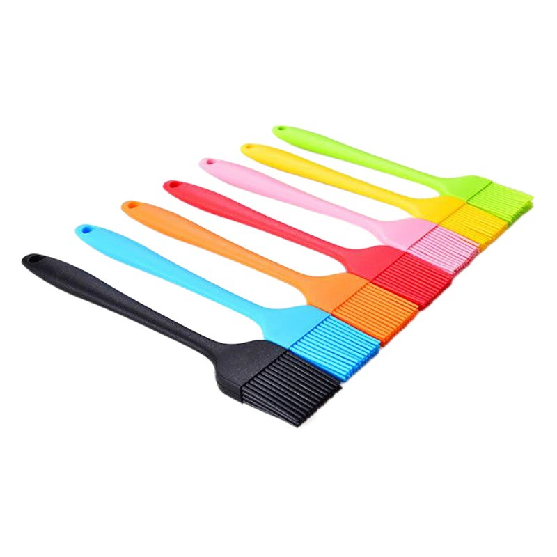 Горячая распродажа: оптовые поставки от производителя — маленькие интегрированные силиконовые щетки для барбекю, силиконовые щетки для нанесения масла, оптом.