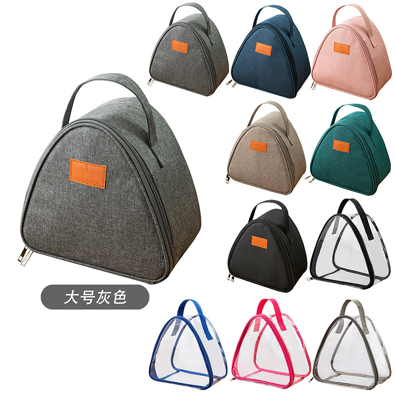 弁当箱の手提げ保温袋のアルミ箔を厚くして保温して弁当箱の袋を包んで食事をします。|undefined