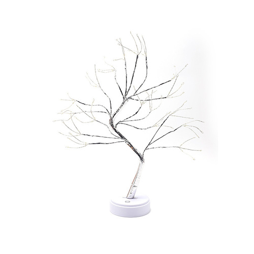 Amazon Christmas 108 lights led copper wire tree light touch switch starry night light indoor decoration tree light