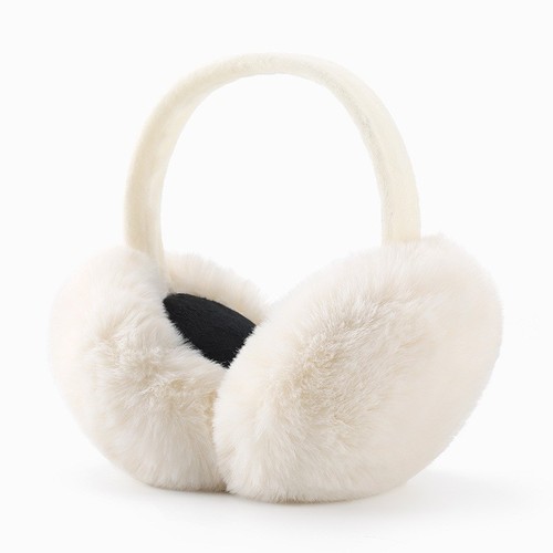 Foldable ear covers for men and women, winter warm, windproof, frostproof, overall detachable memory foam headbands, simple plush ear muffs