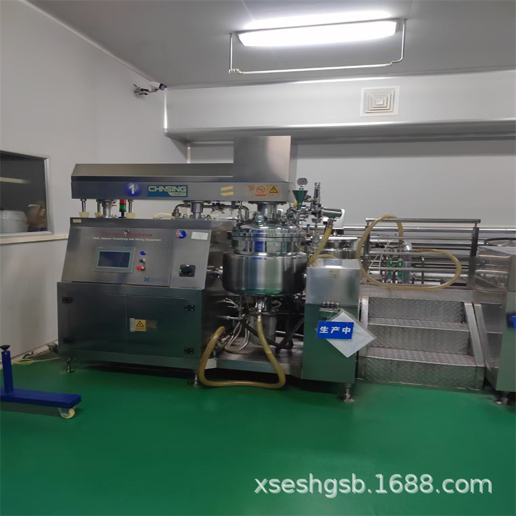 处理二手乳化机 化妆品乳化机 真空均质乳化机 50L300L500L乳化机