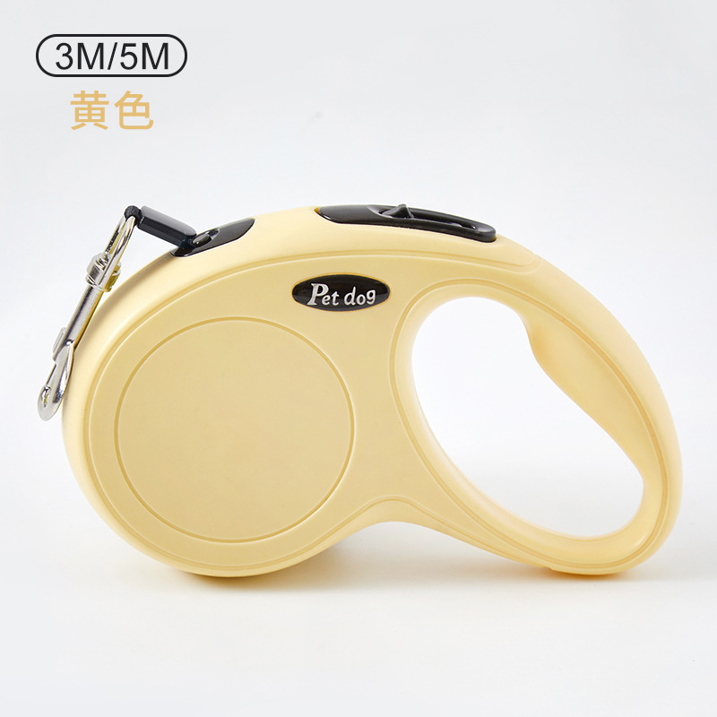 Nuevo producto Cuerda de tracción para mascotas Cadena de paseador de perro retráctil automática Serie de estrellas de mar Tractor monocromático Productos para mascotas